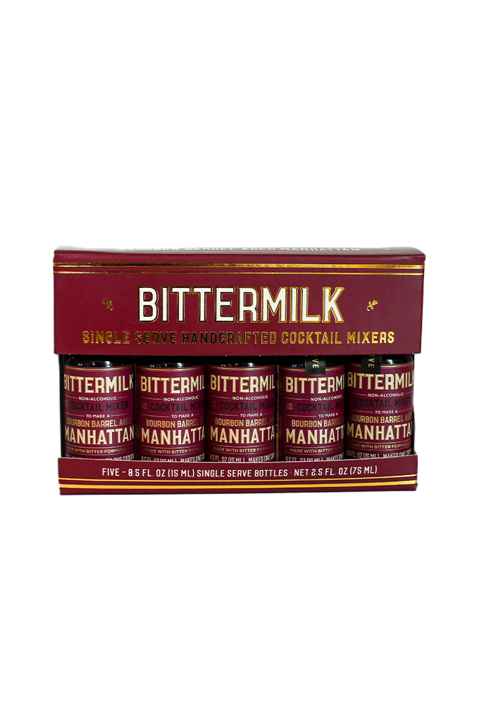 Single Serve Bourbon Barrel Aged Manhattan - 5 Pack